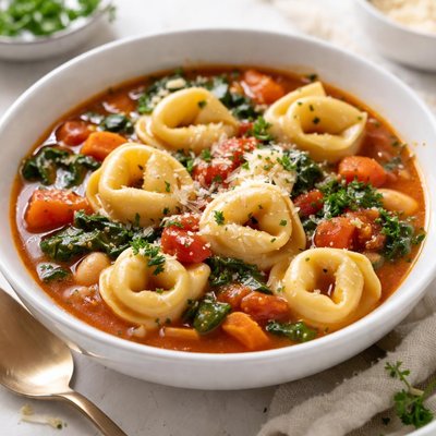 Tortellini soup