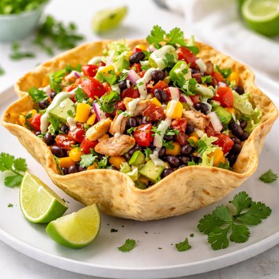 Tortilla bowl