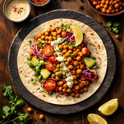 Tortilla chickpea