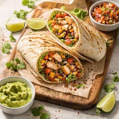 Tortilla woth chicken