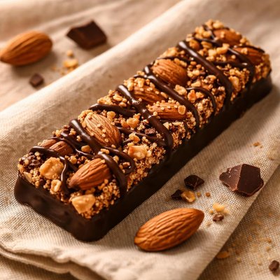Tosi almond dark chocolate snack bar