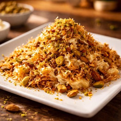 Tossed konafa