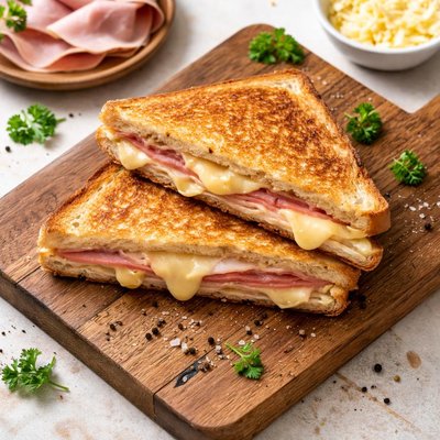 Tostex con jamón y queso