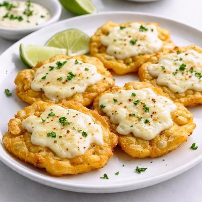 Tostones con queso