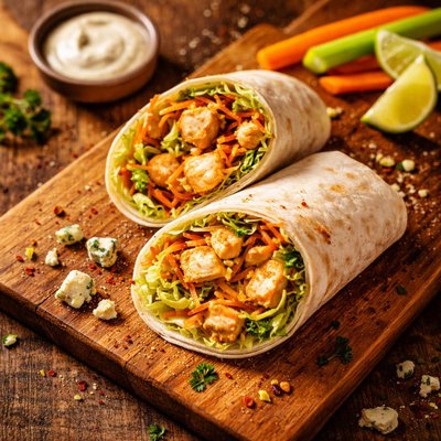 Trader joes buffalo chicken wrap