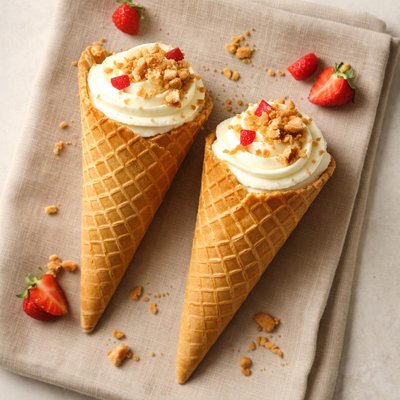 Trader joes cheesecake cone