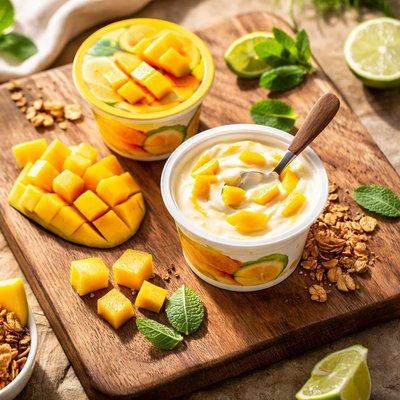 Trader joes mango non fat yogurt