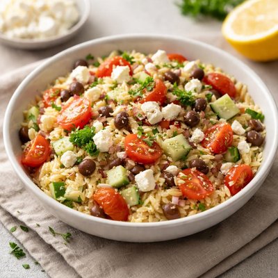 Trader joes mediterranean style orzo pasta salad