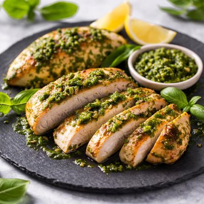 Trader joes pesto chicken