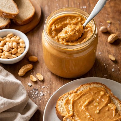 Trader joes salted crunchy peanut butter