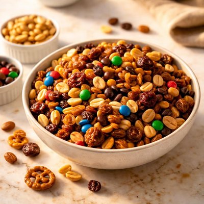 Trail mix sweet and salty