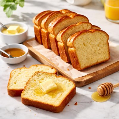 Tranches de brioche