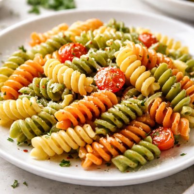 三色螺旋通心粉