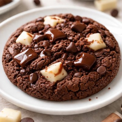 Triple chocolate cookie