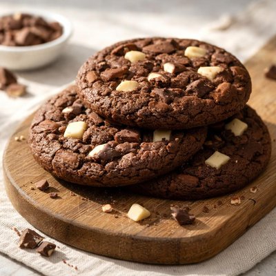 Triple chocolate cookie greggs