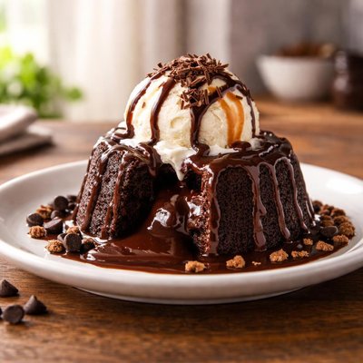 Triple chocolate meltdown applebees