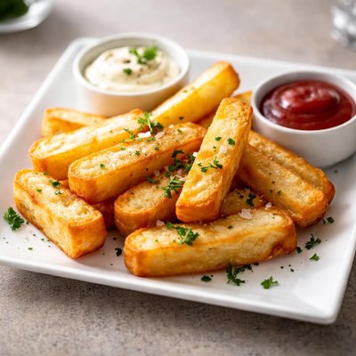 Triple cooked chips