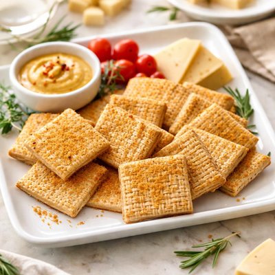 Triscuit gouda crackers