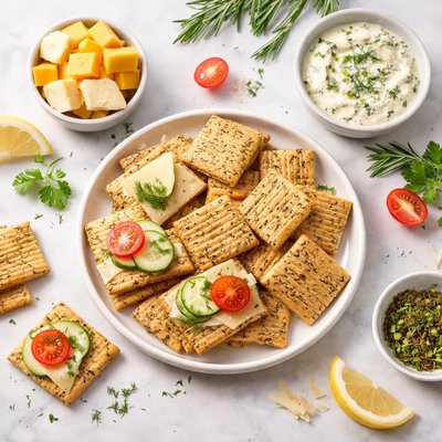 Triscuit herbs and cheese