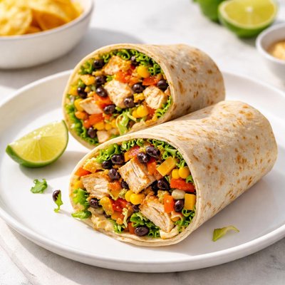 Tropical smoothie cafe wrap baja chicken