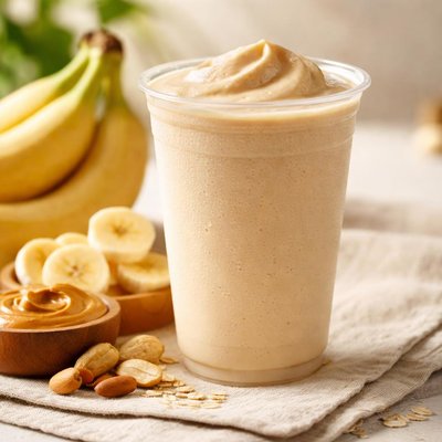 Tropical smoothie peanut paradise