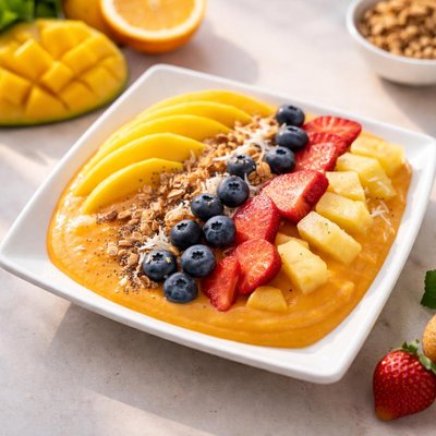 Tropical smoothie sunrise