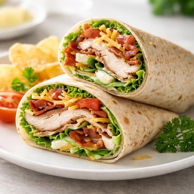 Tropical smoothie turkey bacon ranch