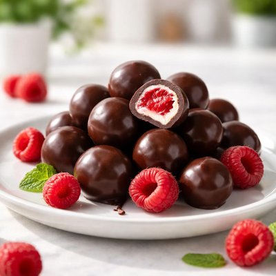 Tru fru dark chocolate raspberry