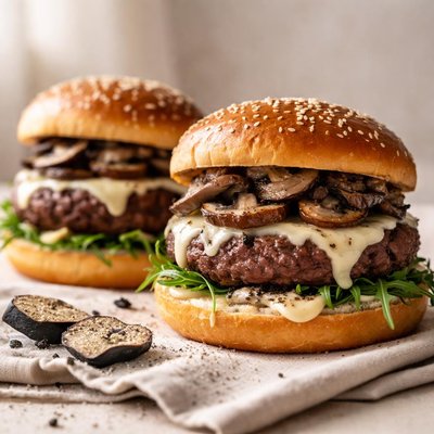 Truffle burgers