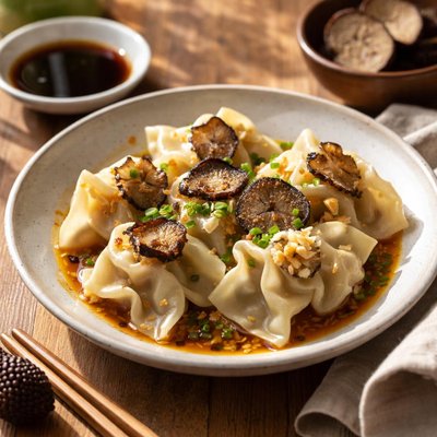 Truffle wonton