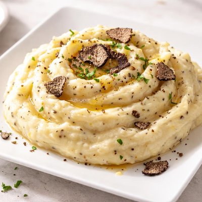 Trufflw mash potatoes