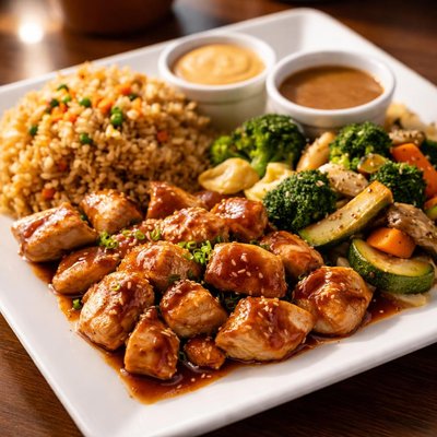 Tsunami lunch chicken hibachi