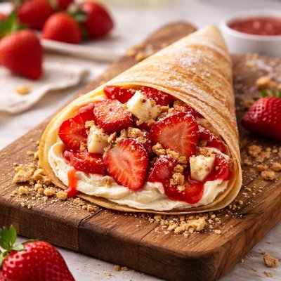 Tswirl strawberry cheesecake