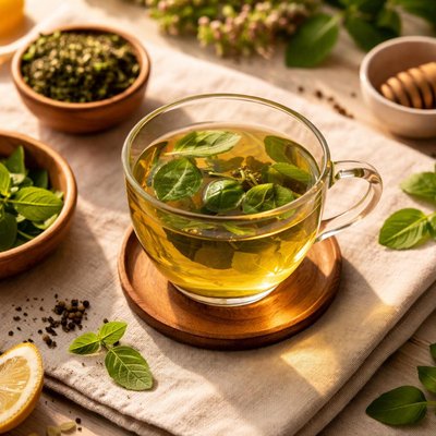 Tulsi green tea