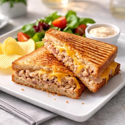 Tuna and cheese toastie