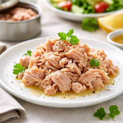 Tuna canned
