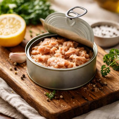 Tuna in can