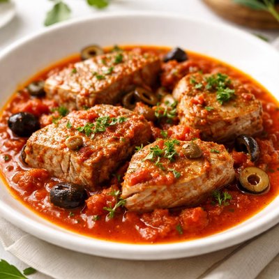 Tuna in tomato sauce
