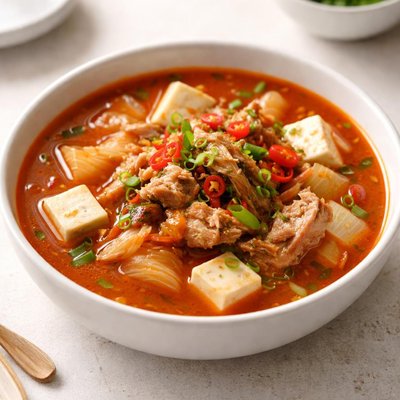 Tuna kimchi stew