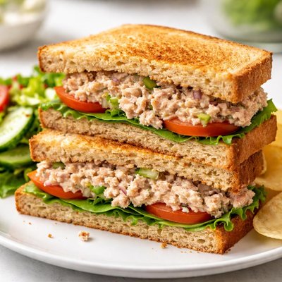 Tuna mayo sandwich