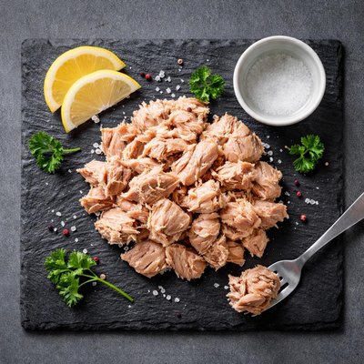 Tuna packed in water