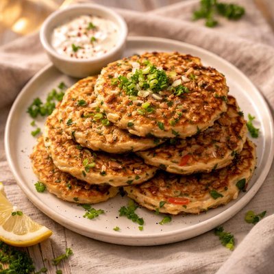 Tuna pancake