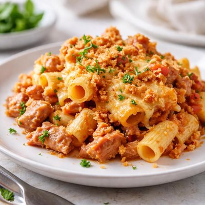 Tuna pasta bake