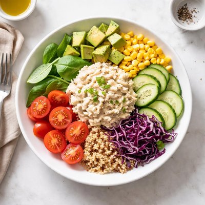 Subway金枪鱼蛋白碗