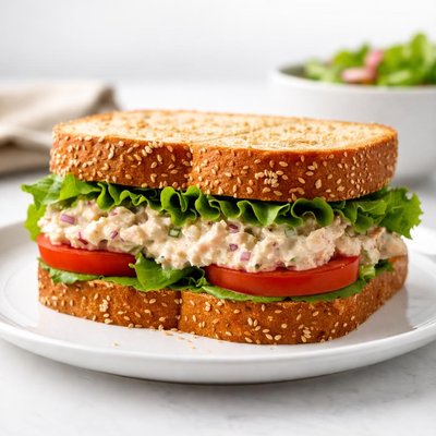 Tuna salad sandwhich panera