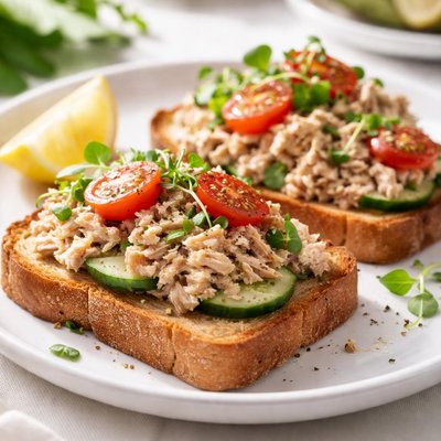 Tuna toast