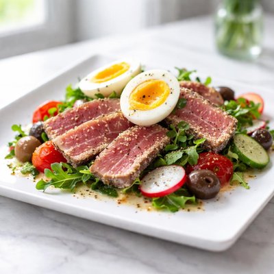 Tuna with egg