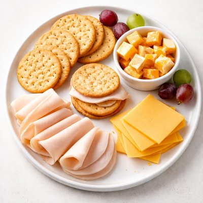 Turkey and cheese lunchables