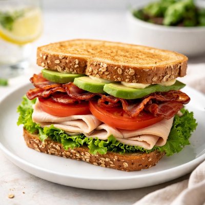 Turkey bacon sandwich