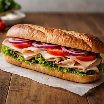 Turkey baguette